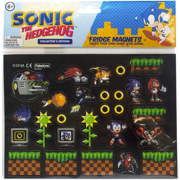 Sonic the Hedgehog Collectors Edition Fridge Magnets
