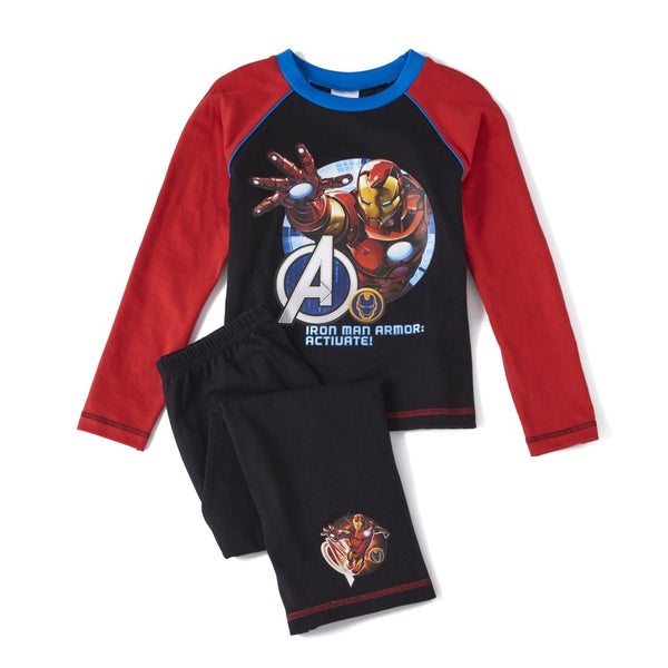Pyjama pour Enfant -Marvel Avengers -Noir