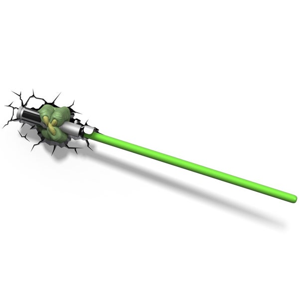 Lampe 3D Sabre Laser de Yoda Star Wars