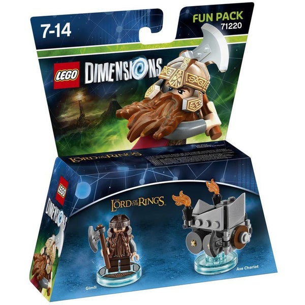 LEGO Dimensions, LOTR, Gimli Fun Pack