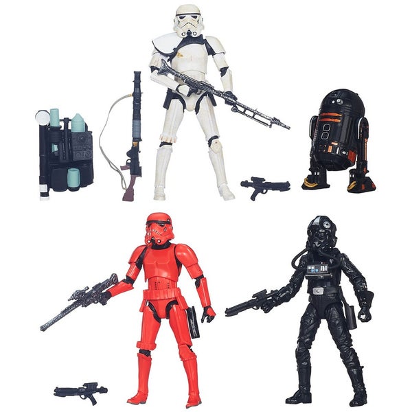 Star Wars: The Force Awakens The Black Series Trooper Vision Exclusive 4-Pack Figures