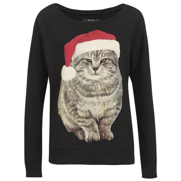 ONLY Women's Christmas Sweatshirt - Black