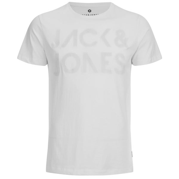 T -Shirt Jack & Jones pour Homme Rupert -Blanc