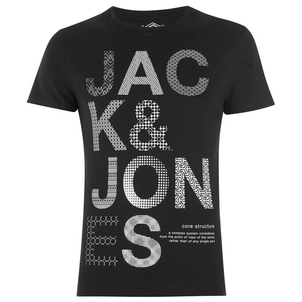Jack & Jones Men's System T-Shirt - Black