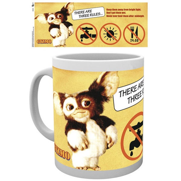 Gremlins Three Rules - Mug