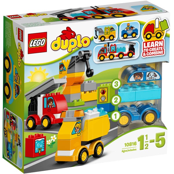 LEGO DUPLO: Mijn eerste wagens en trucks (10816)