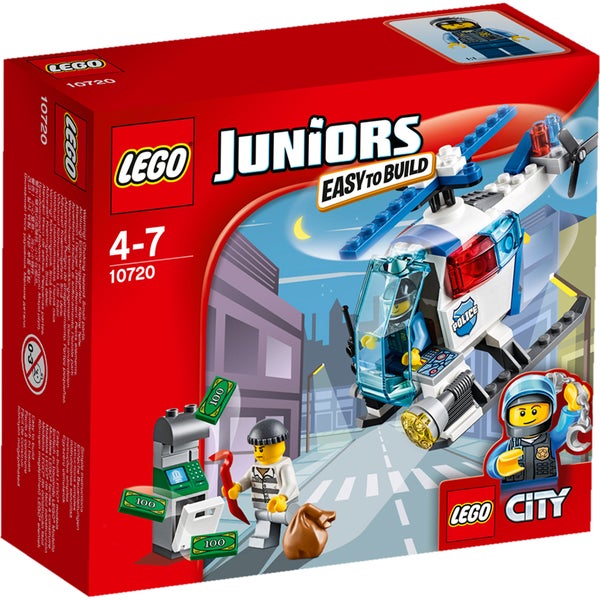 LEGO Juniors: Politiehelikopter achtervolging (10720)