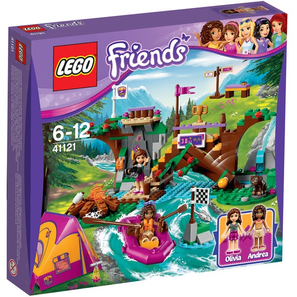 LEGO Friends: Avonturenkamp wildwatervaren (41121)