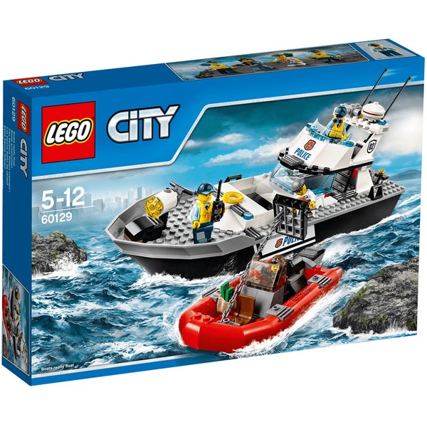 LEGO City: Le bateau de patrouille de la police (60129)