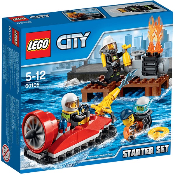 LEGO City: Ensemble de démarrage pompiers (60106)