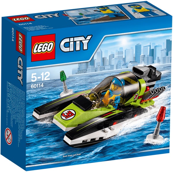 LEGO City: Le bateau de course (60114)
