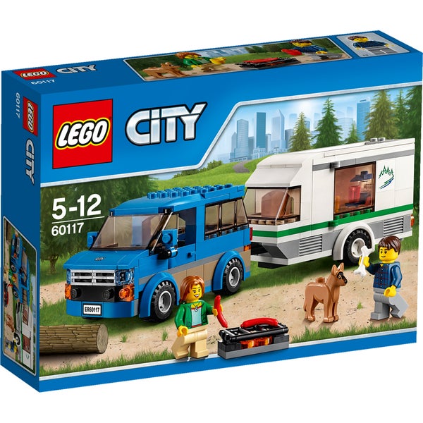 LEGO City: La camionnette et sa caravane (60117)