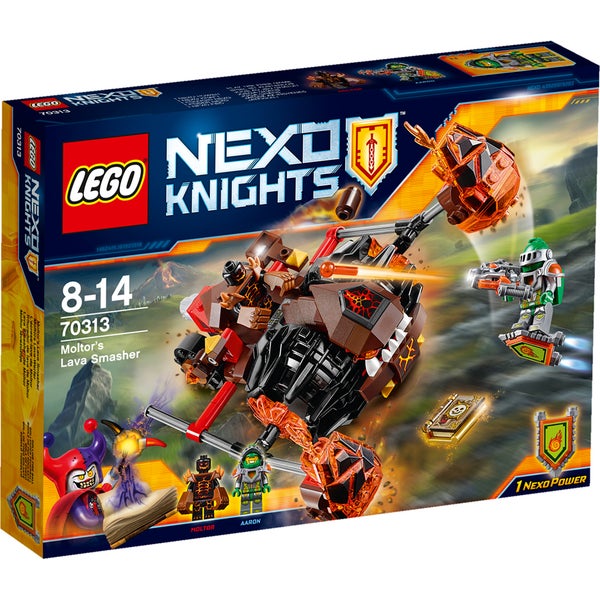LEGO Nexo Knights: L'écrase-lave de Moltor (70313)