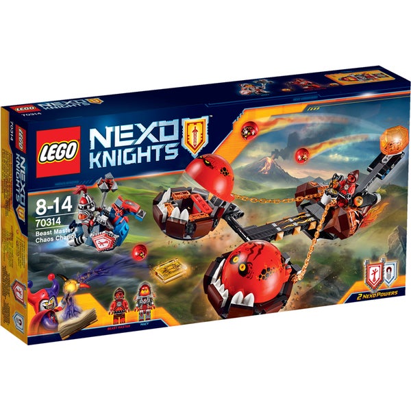 LEGO Nexo Knights: Le chariot du Chaos du Maître des bêtes (70314)