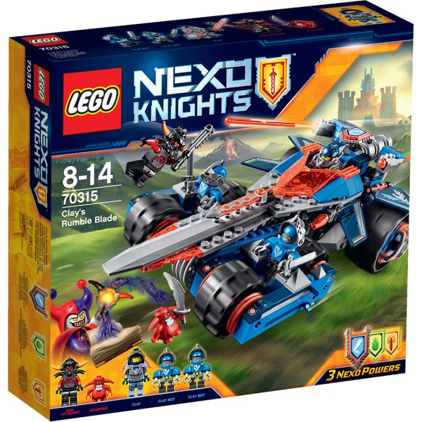 LEGO Nexo Knights: L'épée rugissante de Clay (70315)