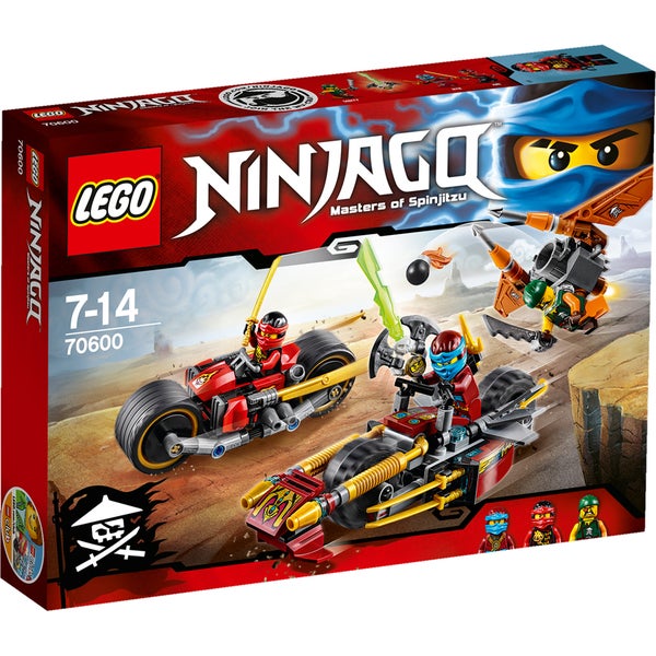LEGO Ninjago: La poursuite en moto des Ninja (70600)