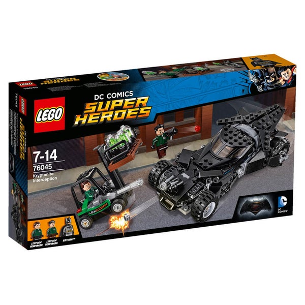 LEGO DC Comics Batman v Superman Kryptonit-Mission im Batmobil (76045)