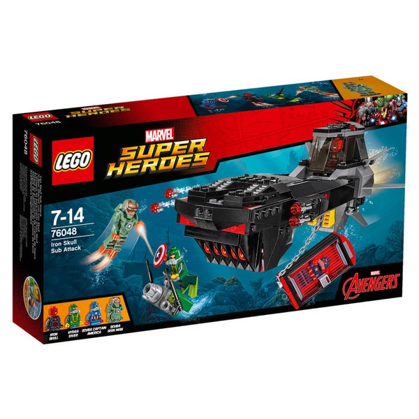 LEGO Marvel Super Heroes: L'attaque en sous-marin d'Iron Skull (76048)