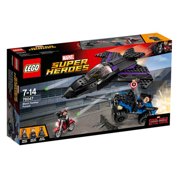 LEGO Marvel Super Heroes: Black Panther achtervolging (76047)