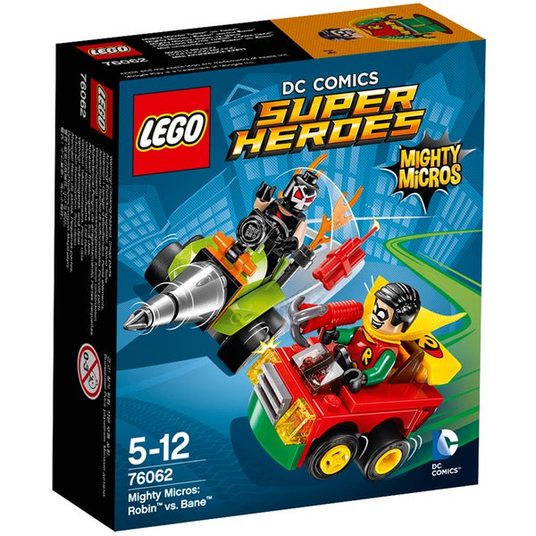 LEGO DC Vs. Marvel Mighty Micros: Robin Vs. Bane (76062)