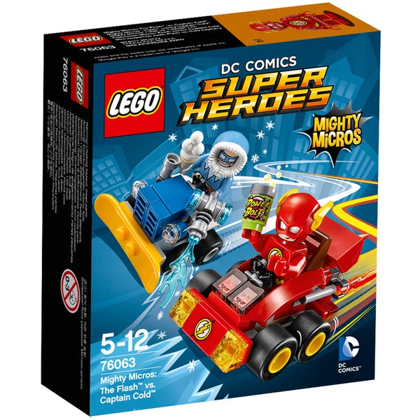LEGO DC vs. Marvel Mighty Micros: Flash™ contre Captain Cold™ (76063)