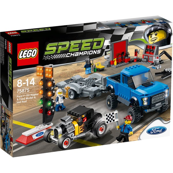 LEGO Speed Champions: Ford F-150 Raptor and Ford Model A Hot Rod (75875)