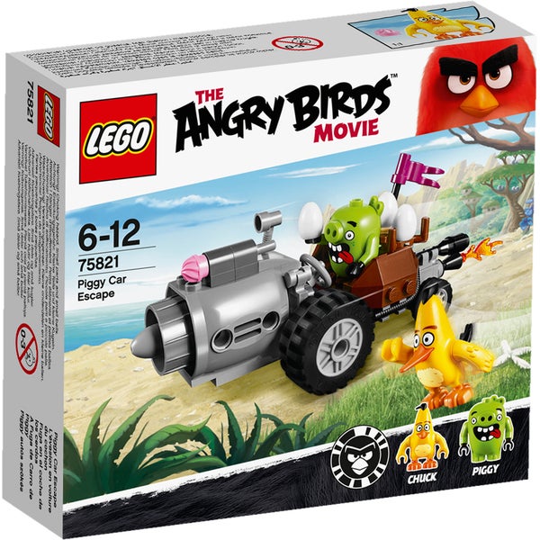 LEGO Angry Birds: L'évasion en voiture du cochon (75821)