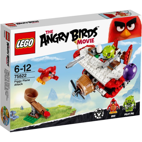 LEGO Angry Birds: Piggy vliegtuigaanval (75822)
