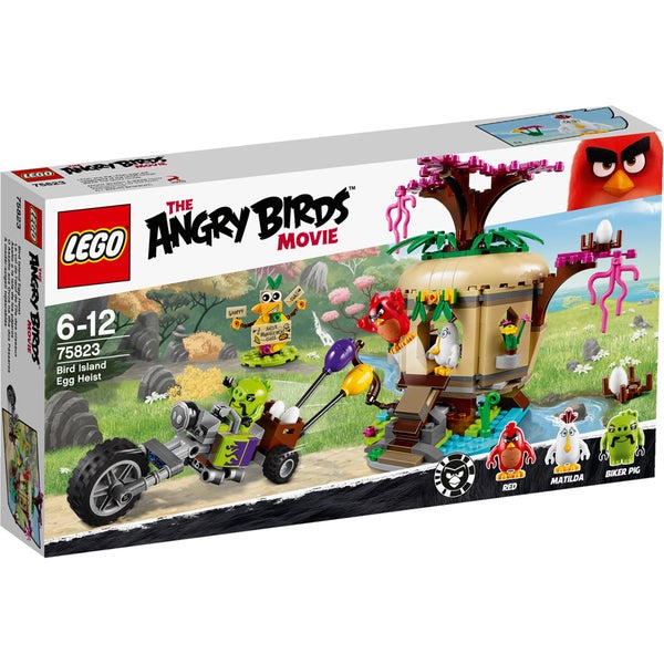 LEGO Angry Birds: Bird Island eierenroof (75823)
