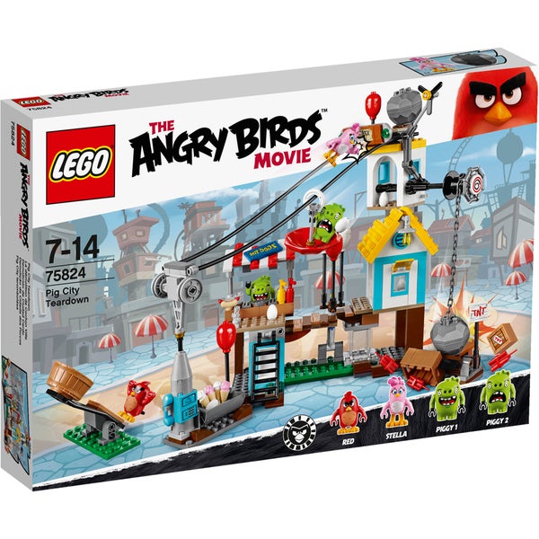 LEGO Angry Birds: La démolition de Cochon Ville (75824)