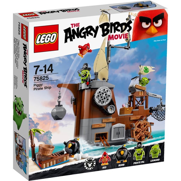 LEGO Angry Birds: Le bateau pirate du cochon (75825)