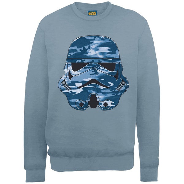 Star Wars Command Stormtrooper Military Blue Sweatshirt - Indigo Blue
