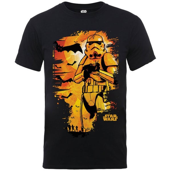 Star Wars Men's Halloween Stormtrooper Guard T-Shirt - Black