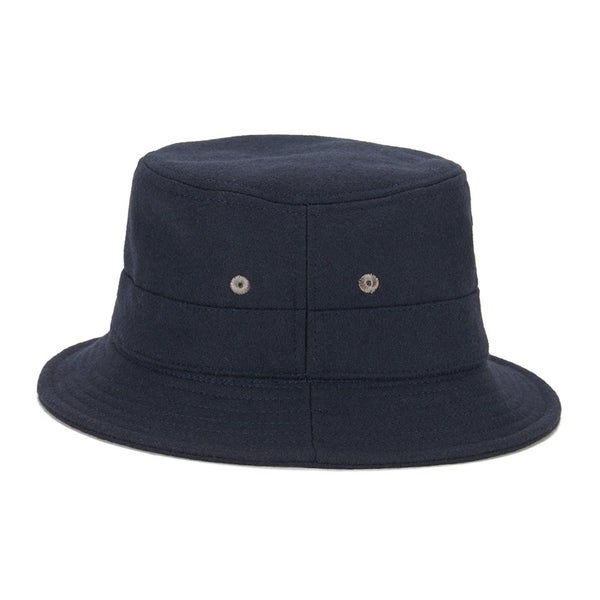 Universal Works Men's Melton Bucket Hat - Navy