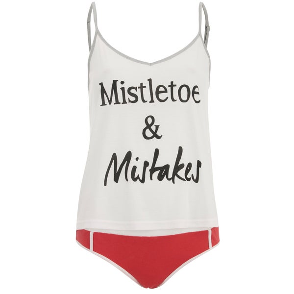 MINKPINK Women's Mistletoe and Mistakes Pyjama Set - Multi