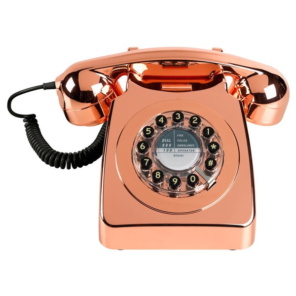 Retro Metallic 746 Copper Telephone