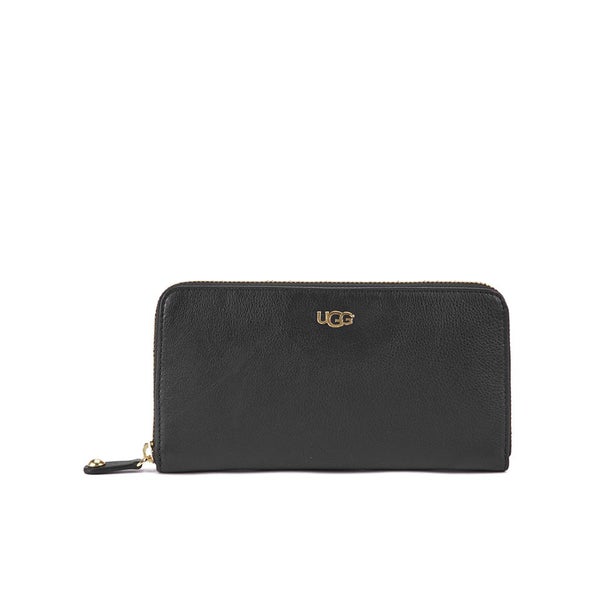 UGG Women's Rae Zip Around Wallet - Black