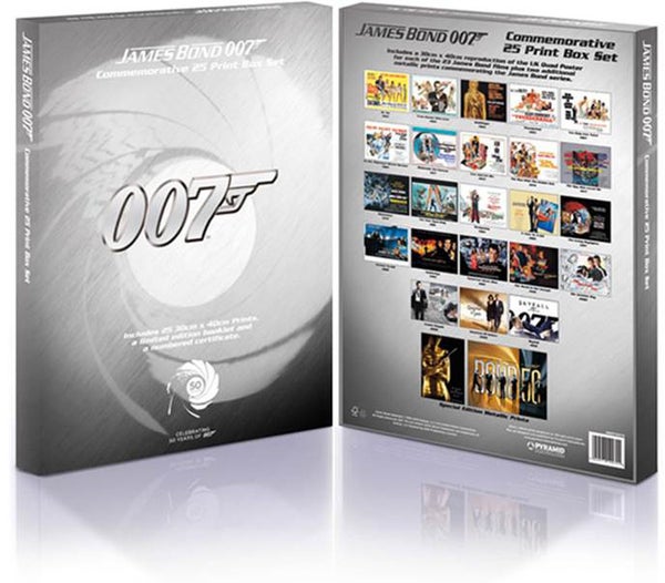 James Bond Limited Edition Print Set