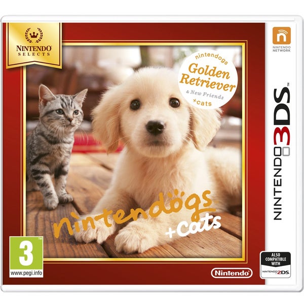 Nintendo Selects Nintendogs + Cats - Golden Retriever