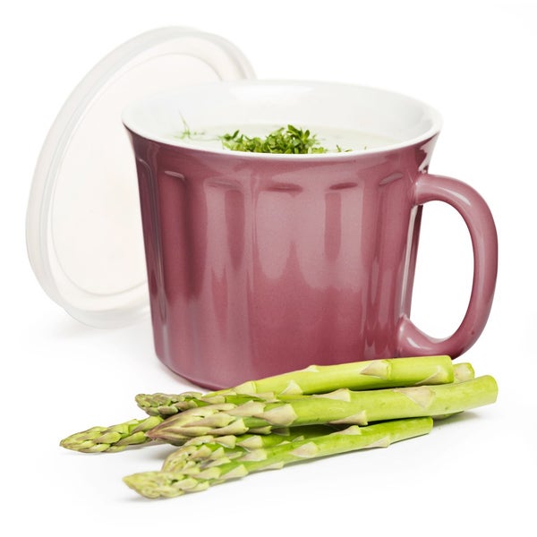 Sagaform Soup Mug with Lid - Pink