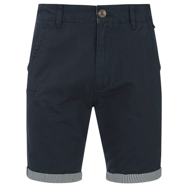 Brave Soul Men's Hansentick Chino Shorts - Navy