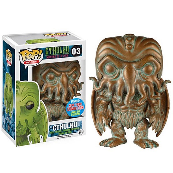 NYCC Cthulhu Gold Patina Exclusive Pop! Vinyl Figure