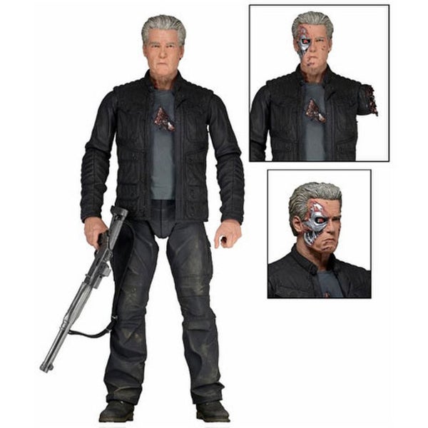 NECA Terminator Genisys T-800 7 Inch 2017 Version Action Figure