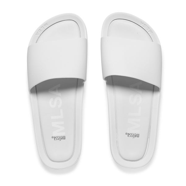 Melissa Women's Beach Slide Sandals - White Matt