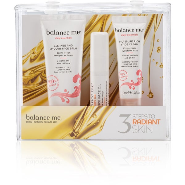 Conjunto de Oferta Balance Me 3 Steps to Radiant Skin
