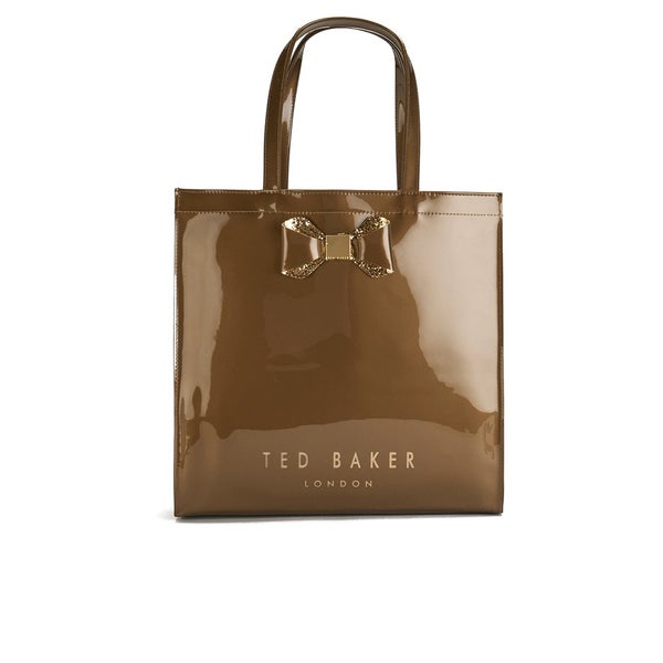 Ted Baker Women's Glicon Crystal Bow Large Icon Bag - Gold