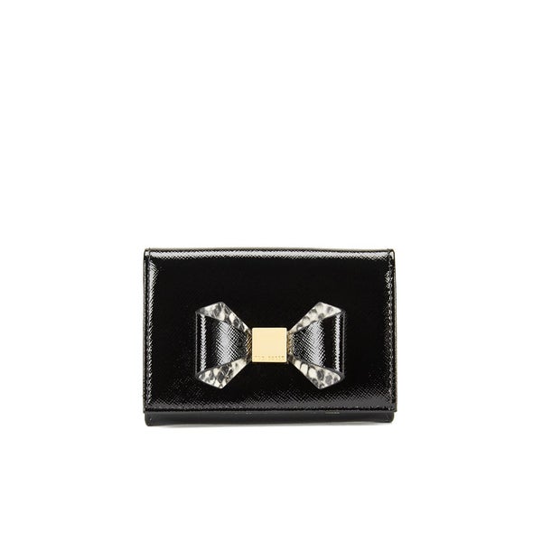 Ted Baker Women's Helli Metallic Bow Mini Purse - Black