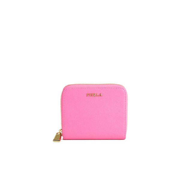 Furla Women's Babylon Small Zip Around Wallet - Pink