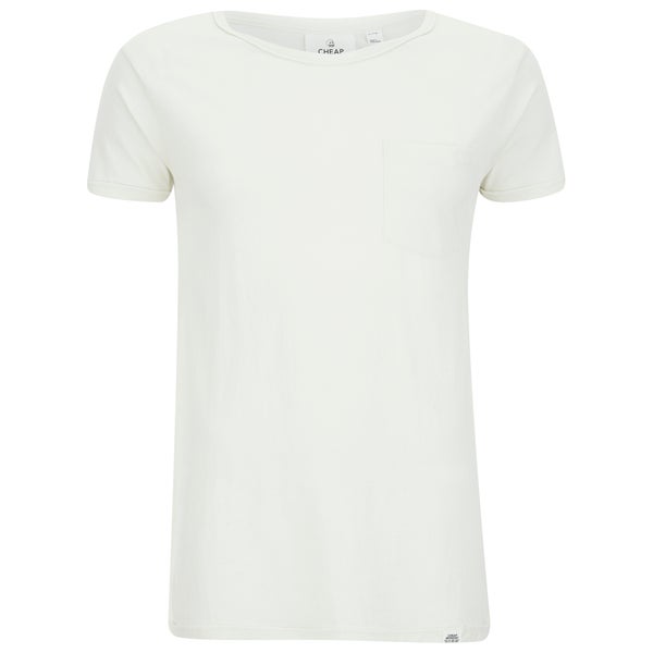 Cheap Monday Men's Cap Pocket T-Shirt - Dirty White