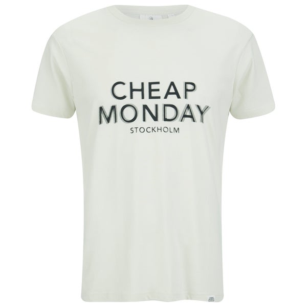 Cheap Monday Men's Standard T-Shirt - Dirty White